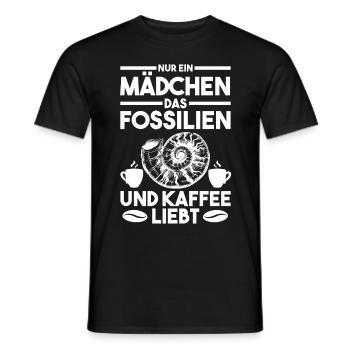 Geologe Fossiliensammler Paläontologie Geologie - Männer T-Shirt - Schwarz - Vorne - AI Model Male 178 light (178cm)