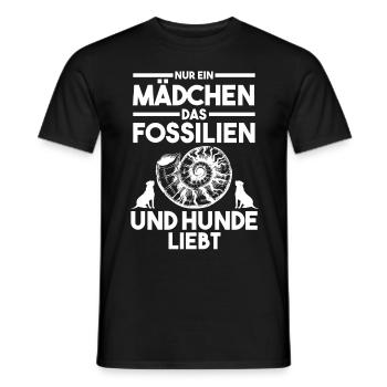 Geologe Fossiliensammler Paläontologie Geologie - Männer T-Shirt - Schwarz - Vorne - AI Model Male 178 light (178cm)