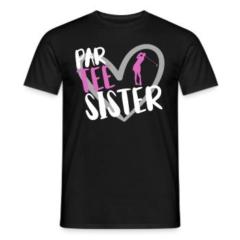 Golf Spieler Spruch Geschenkidee - Männer T-Shirt - Schwarz - Vorne - AI Model Male 178 light (178cm)