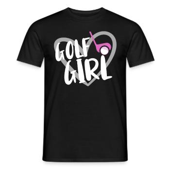 Golf Spieler Spruch Geschenkidee - Männer T-Shirt - Schwarz - Vorne - AI Model Male 178 light (178cm)