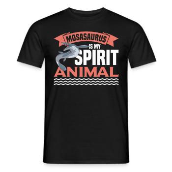 Biologiste marin Mosasaurus Temps Dinosaure - T-shirt homme - noir - Devant - AI Model Male 178 light (178cm)