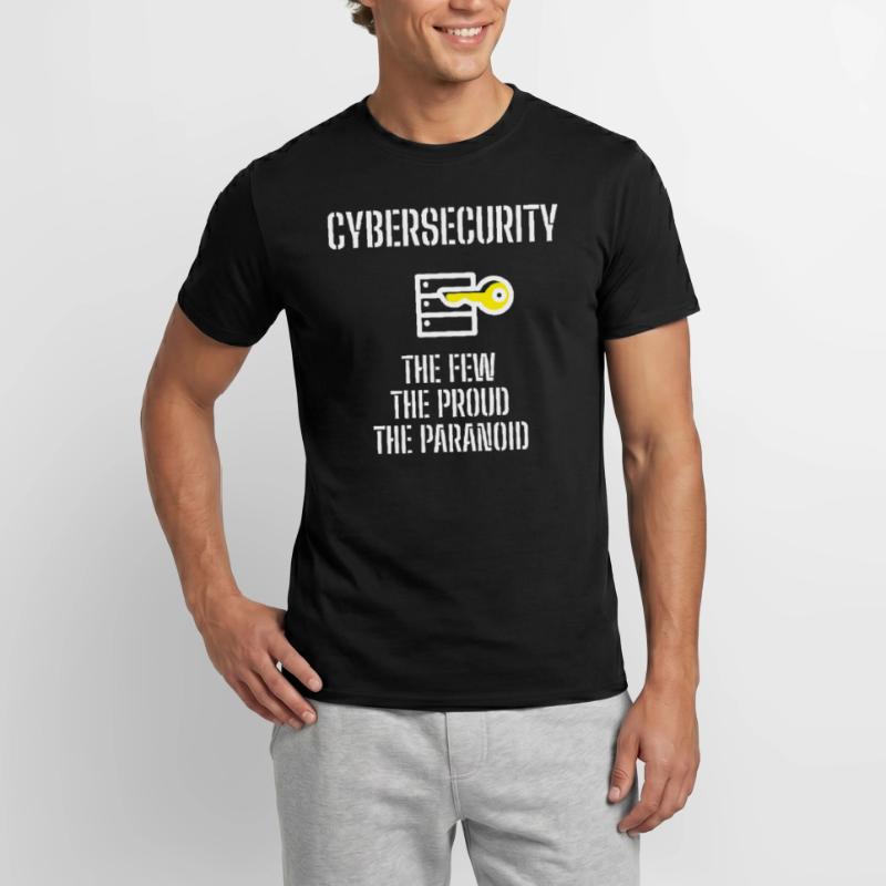 Cybersecurity - IT Security Computer Scientists Men’s T-shirt