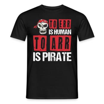 Pirate Kids Skull Party Pirates - T-shirt homme - noir - Devant - AI Model Male 178 light (178cm)