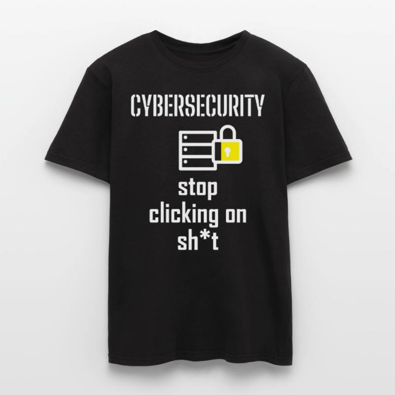 Cybersecurity - IT Security Computer Scientists Men’s T-shirt