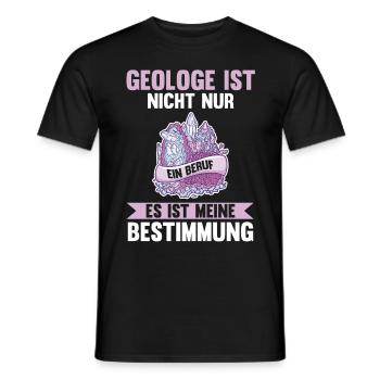 Geologie Fossiliensammler Fossilien Geologe - Männer T-Shirt - Schwarz - Vorne - AI Model Male 178 light (178cm)