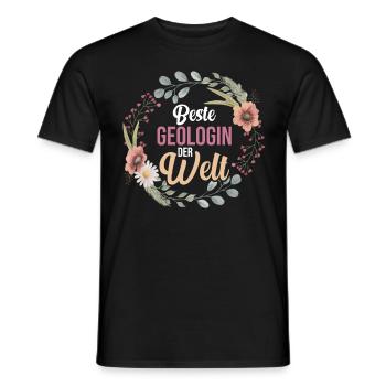 Geologie Fossiliensammler Fossilien Geologe - Männer T-Shirt - Schwarz - Vorne - AI Model Male 178 light (178cm)