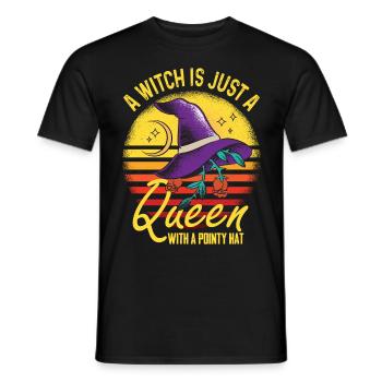 Skeleton Halloween Party Nightmare Drink Creepy - Men's T-Shirt - black - Front - AI Model Male 178 light (178cm)