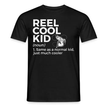 Pêche à la ligne Pêche - T-shirt homme - noir - Devant - AI Model Male 178 light (178cm)