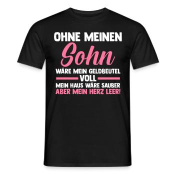 Mutter Neffen Mama - Männer T-Shirt - Schwarz - Vorne - AI Model Male 178 light (178cm)