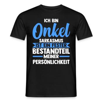 Patenonkel Pate Onkel - Männer T-Shirt - Schwarz - Vorne - AI Model Male 178 light (178cm)