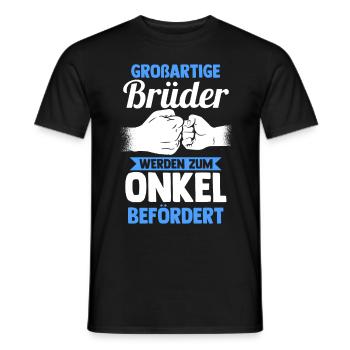 Patenonkel Pate Onkel - Männer T-Shirt - Schwarz - Vorne - AI Model Male 178 light (178cm)