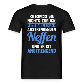 Patenonkel Pate Onkel - Männer T-Shirt - Schwarz - Vorne - AI Model Male 178 light (178cm)