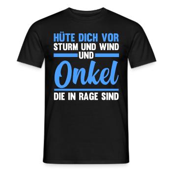 Patenonkel Pate Onkel - Männer T-Shirt - Schwarz - Vorne - AI Model Male 178 light (178cm)