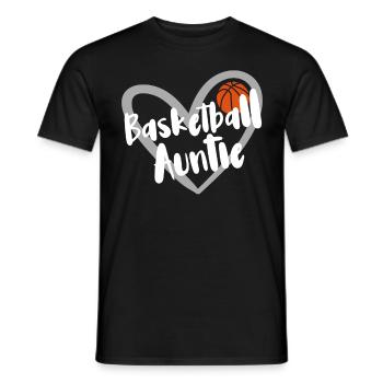 Basketball Geschenk für Basketballspieler - Männer T-Shirt - Schwarz - Vorne - AI Model Male 178 light (178cm)