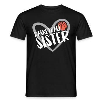 Basketball Geschenk für Basketballspieler - Männer T-Shirt - Schwarz - Vorne - AI Model Male 178 light (178cm)