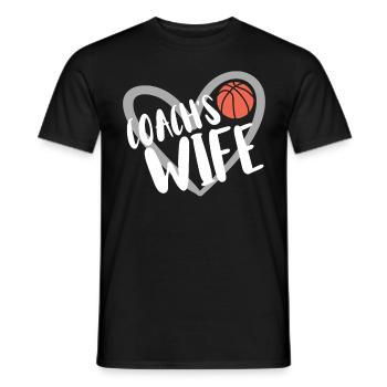 Basketball Geschenk für Basketballspieler - Männer T-Shirt - Schwarz - Vorne - AI Model Male 178 light (178cm)