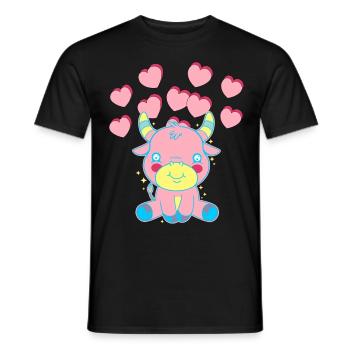 Idée cadeau chaleureux enfants tout-petits bébé - T-shirt homme - noir - Devant - AI Model Male 178 light (178cm)