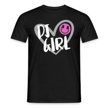 DJ Auftritt Auflegen - Männer T-Shirt - Schwarz - Vorne - AI Model Male 178 light (178cm)