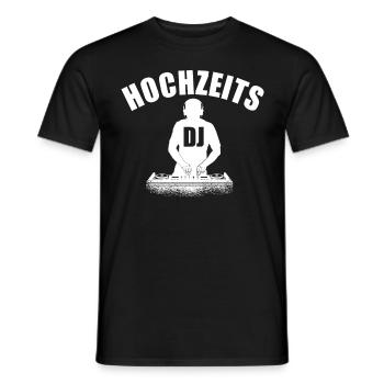 DJ Auftritt Auflegen - Männer T-Shirt - Schwarz - Vorne - AI Model Male 178 light (178cm)