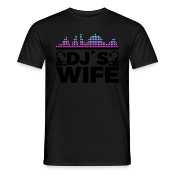 DJ Auftritt Auflegen - Männer T-Shirt - Schwarz - Vorne - AI Model Male 178 light (178cm)