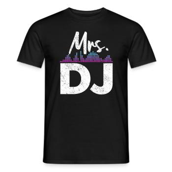 DJ Auftritt Auflegen - Männer T-Shirt - Schwarz - Vorne - AI Model Male 178 light (178cm)