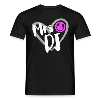 DJ Auftritt Auflegen - Männer T-Shirt - Schwarz - Vorne - AI Model Male 178 light (178cm)