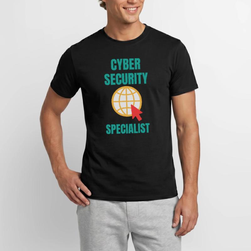 Cybersecurity - IT Security Computer Scientist Men’s T-shirt