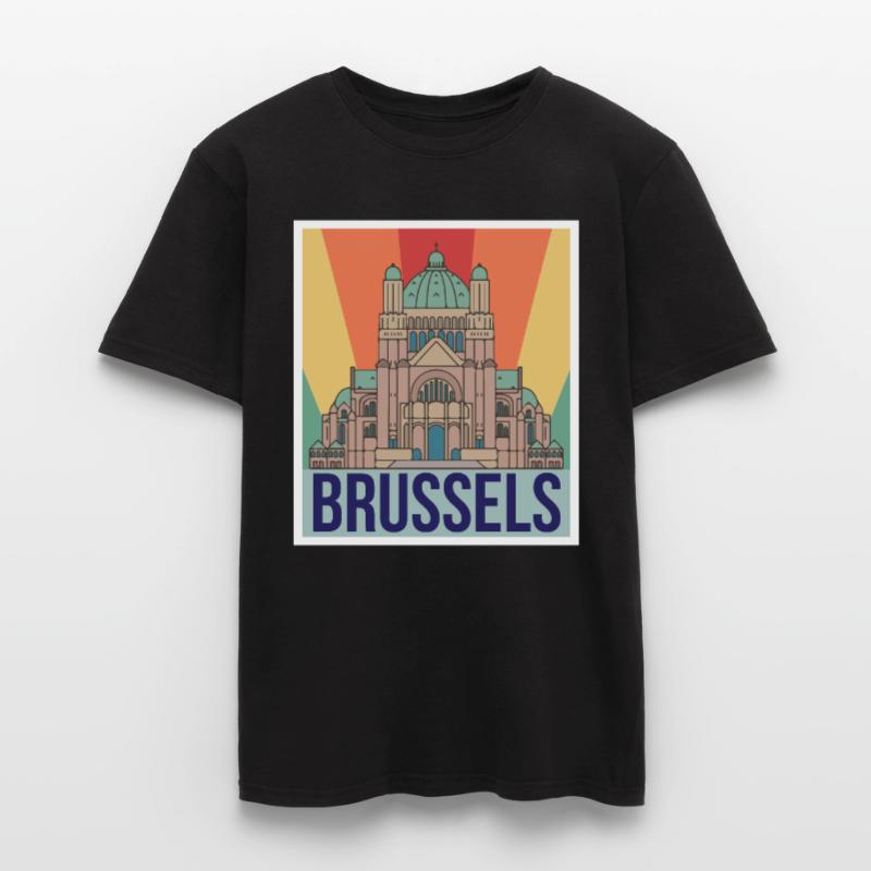 Brussels Science Atomic nucleus Physics Atomic physicist Men’s T-shirt
