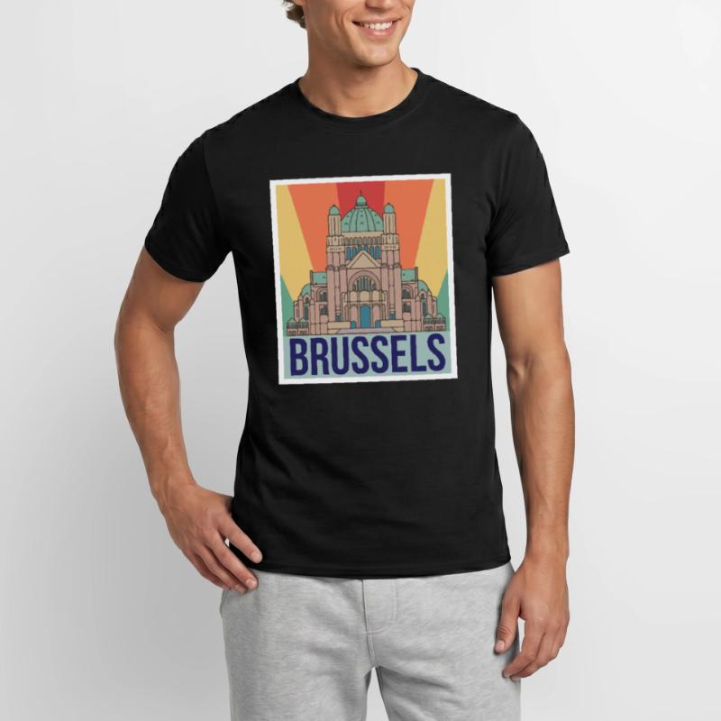 Brussels Science Atomic nucleus Physics Atomic physicist Men’s T-shirt