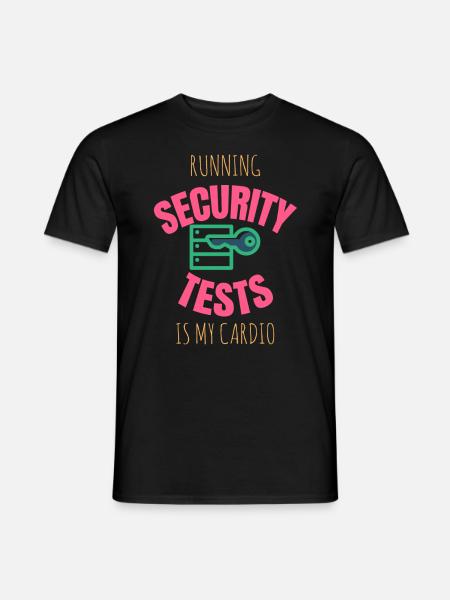Cybersecurity - IT Security Computer Scientist - Men's T-Shirt - black