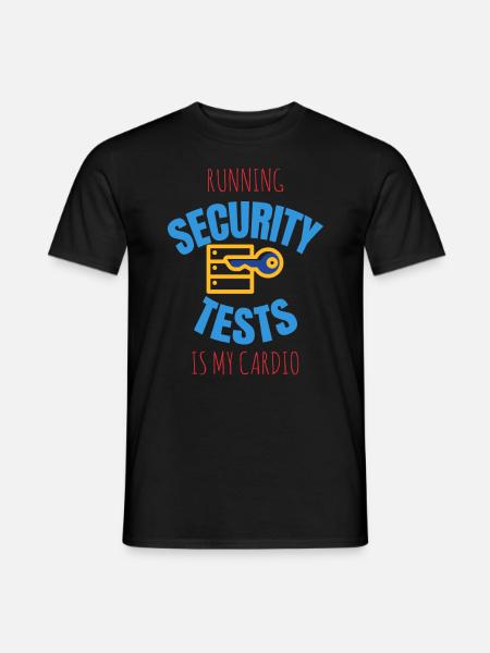 Cybersecurity - IT Security Computer Scientist - Men's T-Shirt - black