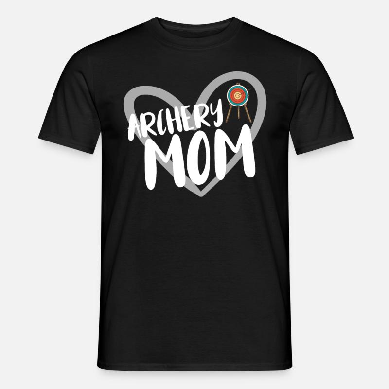 Bogenschießen Bogenschütze - Männer T-Shirt - Schwarz