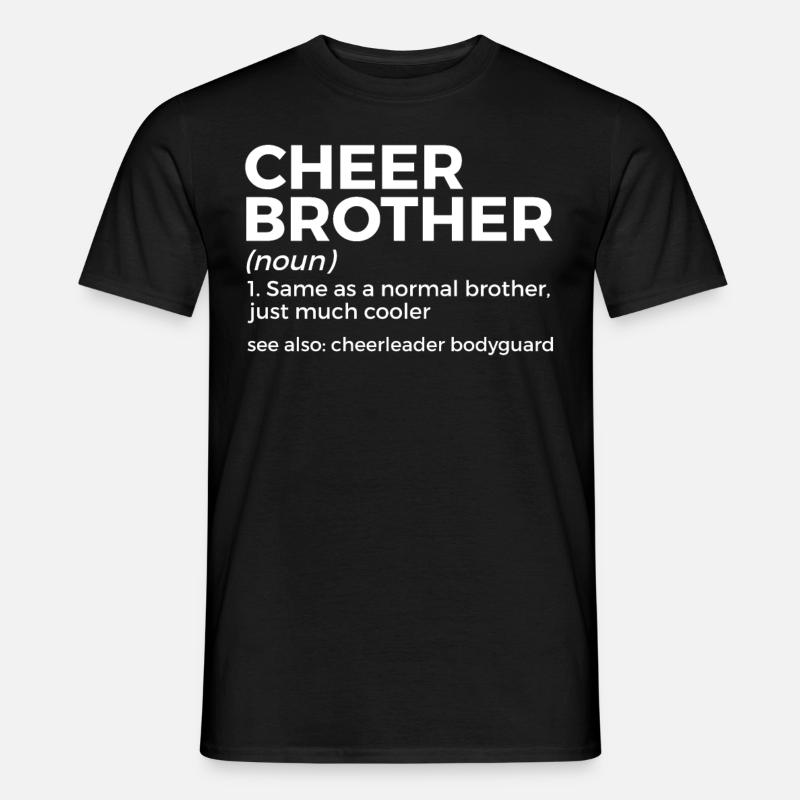 Cheerleader Cheerleading - Männer T-Shirt - Schwarz