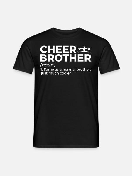 Cheerleader Cheerleading - Männer T-Shirt - Schwarz