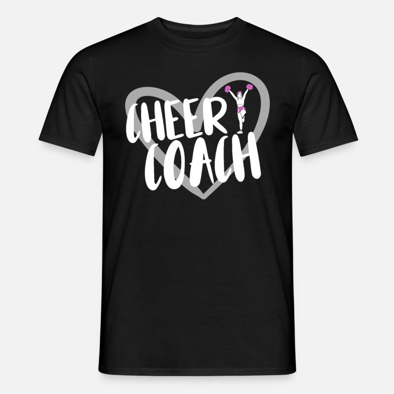 Cheerleader Cheerleading - Männer T-Shirt - Schwarz