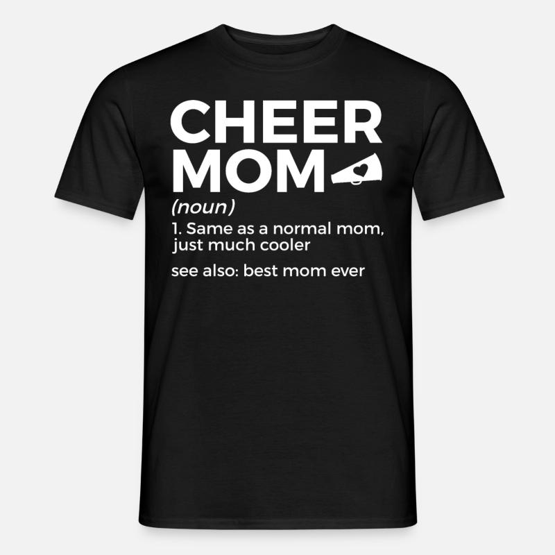 Cheerleader Cheerleading - Männer T-Shirt - Schwarz