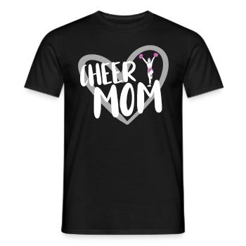 Cheerleader Cheerleading - Men's T-Shirt - black - Front - AI Model Male 178 light (178cm)