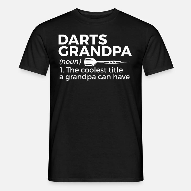 Darts Player Darts - Men’s T-shirt - black