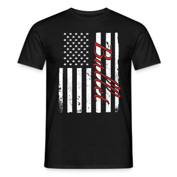 Ballet Tanzen - Männer T-Shirt - Schwarz - Vorne - AI Model Male 178 light (178cm)