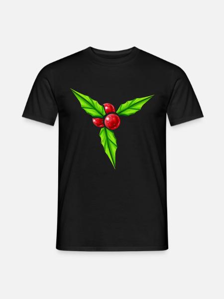 Grand gui pour Noël - T-shirt homme - noir