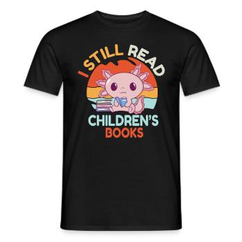 Primary School Teacher Kindergarten Educator - Men's T-Shirt - black - Front - AI Model Male 178 light (178cm)