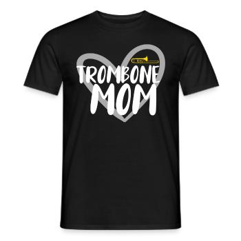 Trombone Musicien Brass Band - T-shirt homme - noir - Devant - AI Model Male 178 light (178cm)