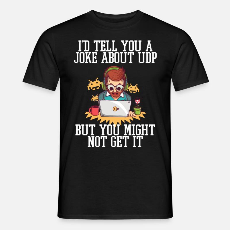 Cybersecurity - IT-Sicherheit Informatiker - Männer T-Shirt - Schwarz