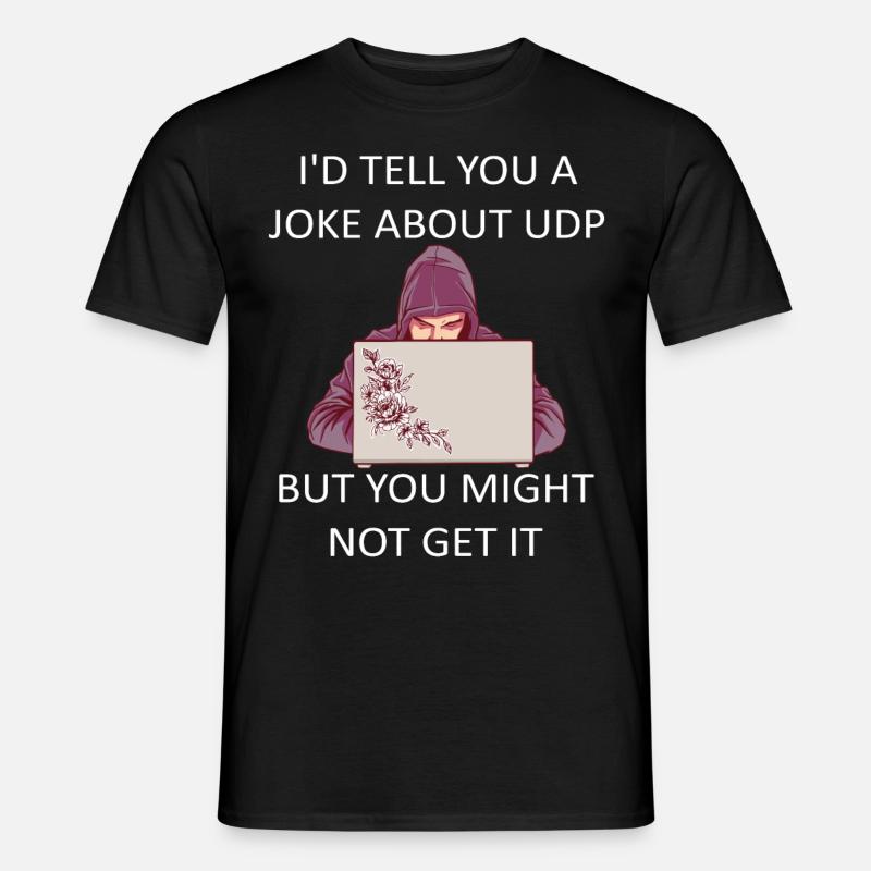 Cybersecurity - IT Security Computer Scientist - Men’s T-shirt - black