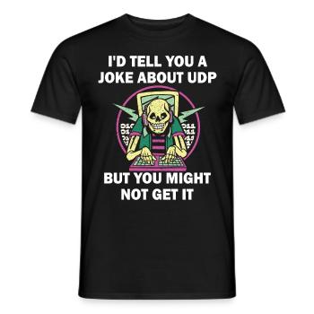 Cybersecurity - IT-Sicherheit Informatiker - Männer T-Shirt - Schwarz - Vorne - AI Model Male 178 light (178cm)