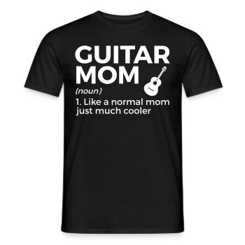 Musicien de guitare Musique de cuivres - T-shirt homme - noir - Devant - AI Model Male 178 light (178cm)
