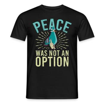 Funny Pigeon Fancier & Pigeons Whisperer Carrier Pigeon - Men's T-Shirt - black - Front - AI Model Male 178 light (178cm)