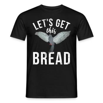 Lustig Taubenzüchter & Tauben Flüsterer Brieftaube - Männer T-Shirt - Schwarz - Vorne - AI Model Male 178 light (178cm)