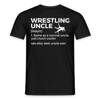 Wrestling - Männer T-Shirt - Schwarz - Vorne - AI Model Male 178 light (178cm)
