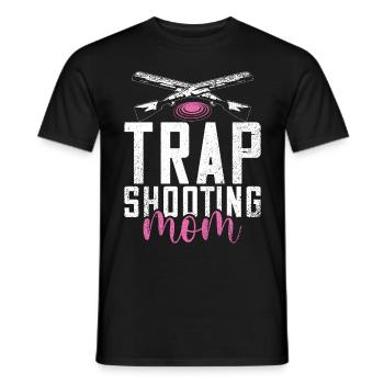 Tontaubenschießen & Lustige Sportschütze Tontauben - Männer T-Shirt - Schwarz - Vorne - AI Model Male 178 light (178cm)